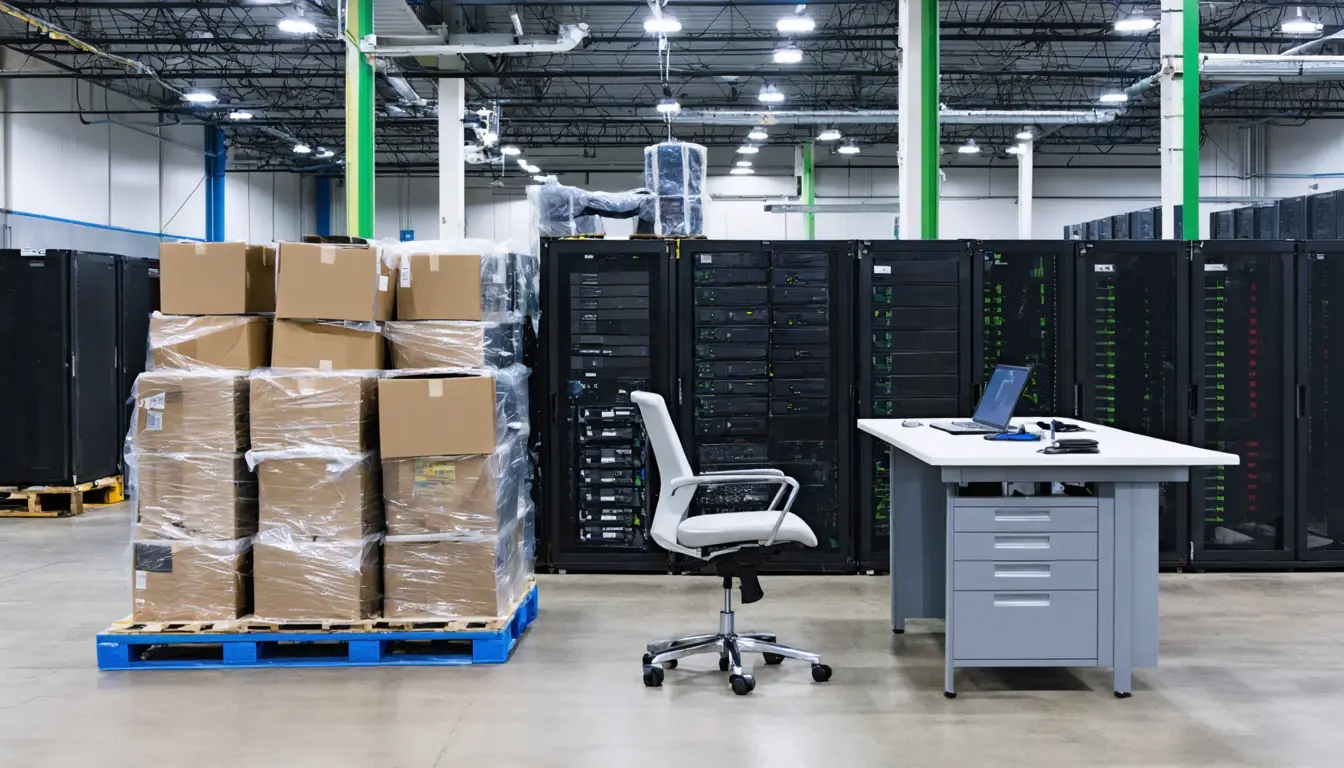 Illustration accompanying Tech job openings climb past 280,000 in TrueUp's count as AI spending pulls hiring toward hardware