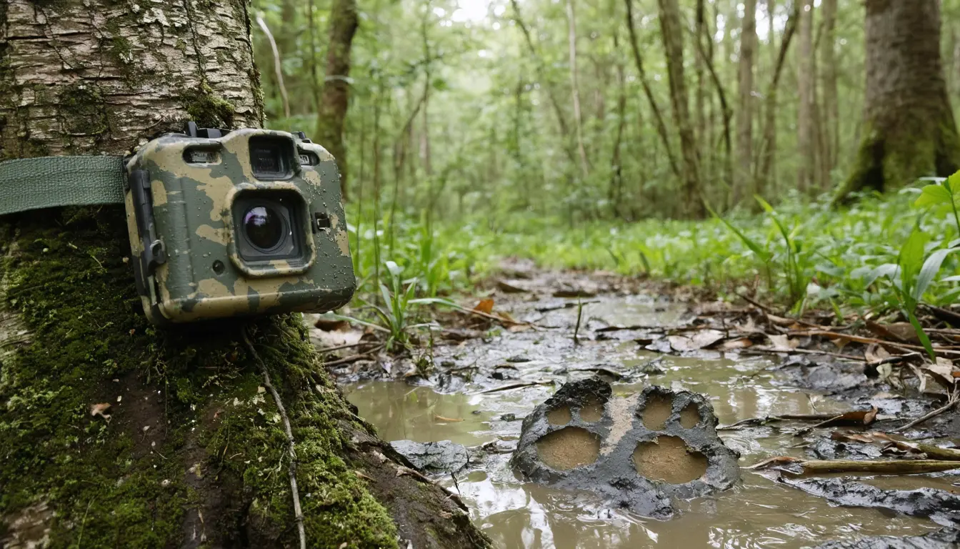 Illustration accompanying Camera-trap photos place a male jaguar in the corridor between Guatemala and Honduras
