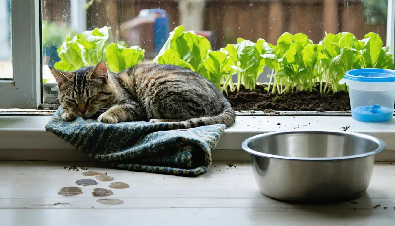 Illustration accompanying Countries with more cats show less Toxoplasma exposure in a 93-country happiness analysis