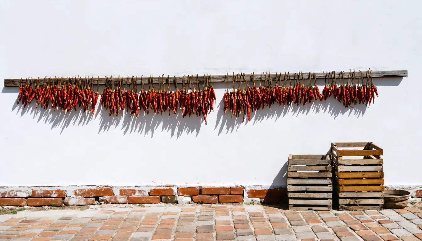 Illustration accompanying Hungary's paprika growing area has shrunk by 89 percent since its 1979 peak