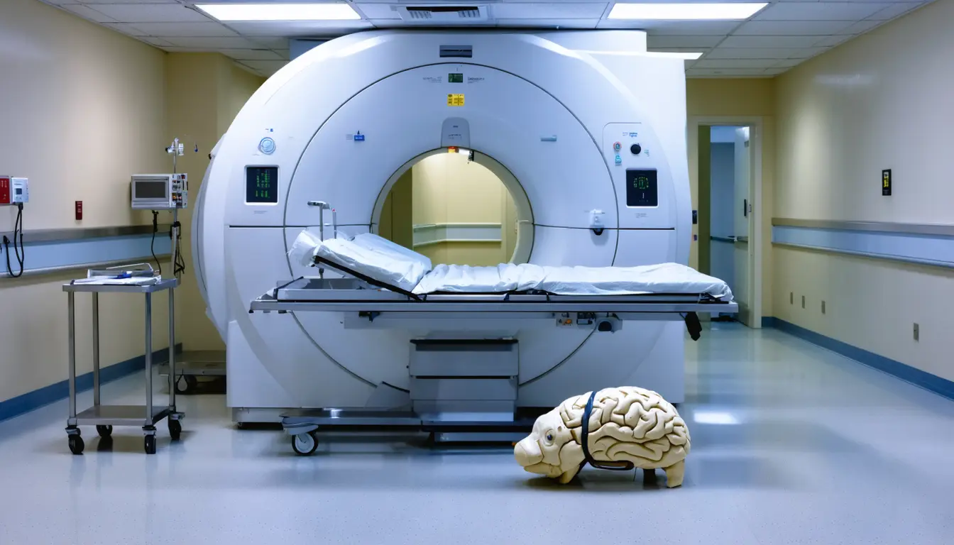 Illustration accompanying Scans of 24 long COVID patients tie slowed movement and low motivation to depleted dopamine nerve endings
