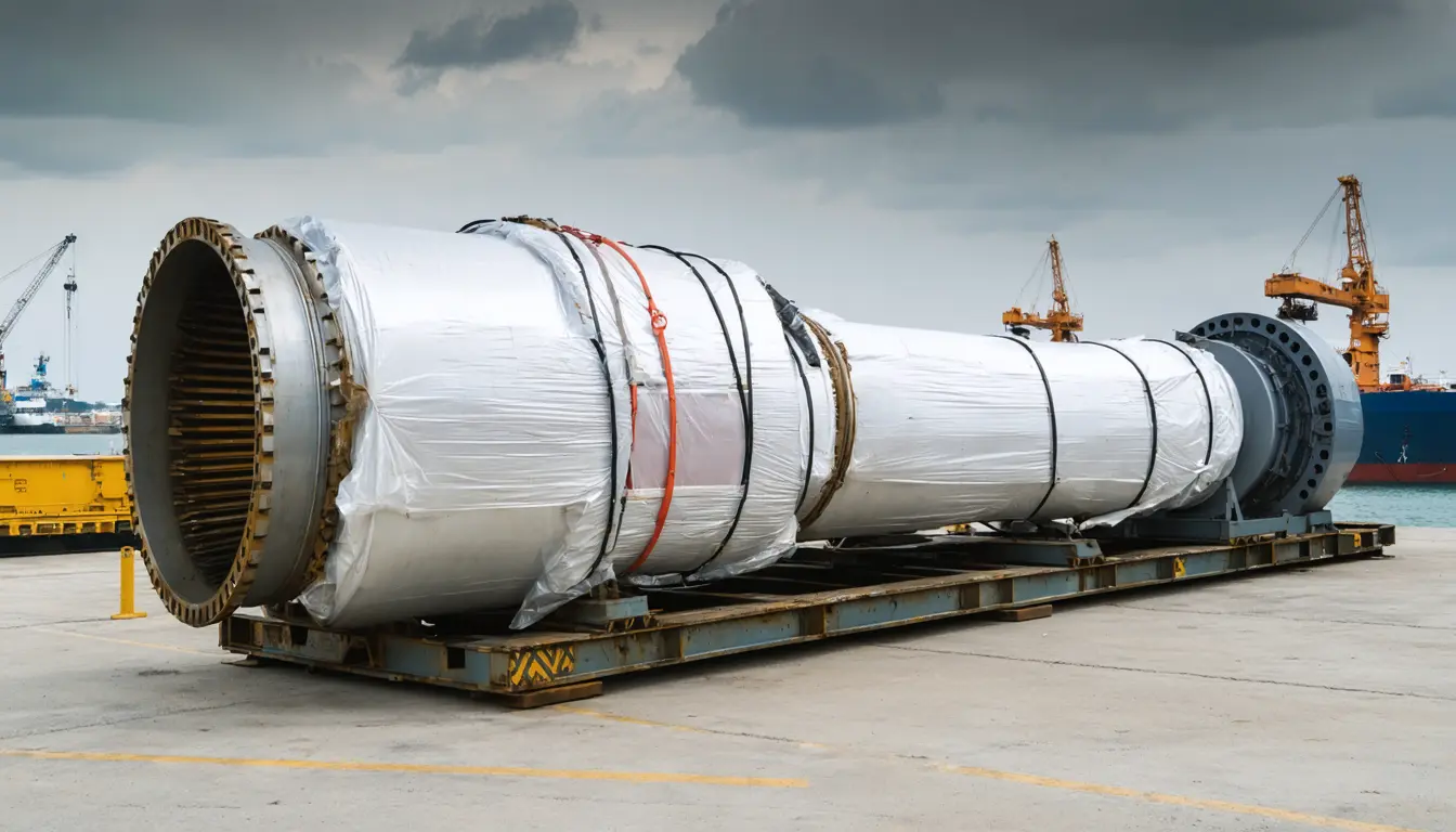 Illustration accompanying Doosan ships SpaceXAI the first of 12 gas turbines it has contracted to US buyers