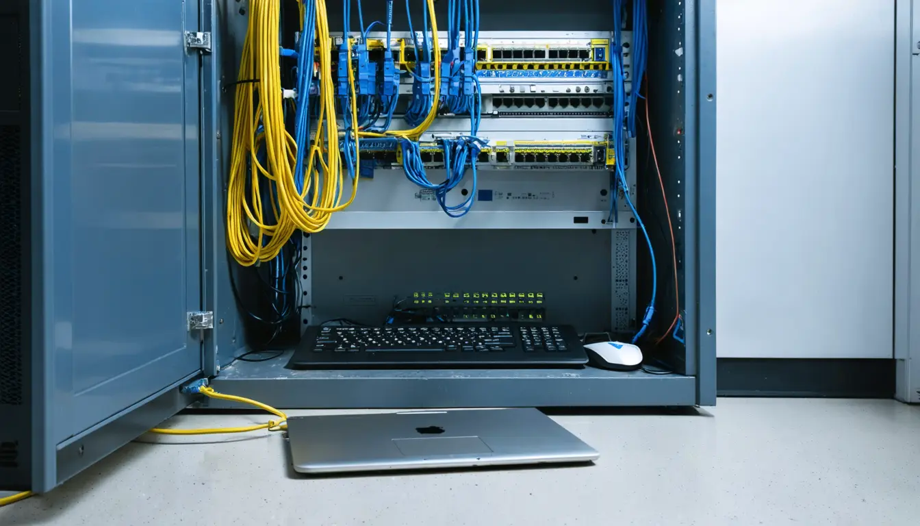 Illustration accompanying Apple patches a Screen Sharing flaw that hands network attackers root on an unpatched Mac