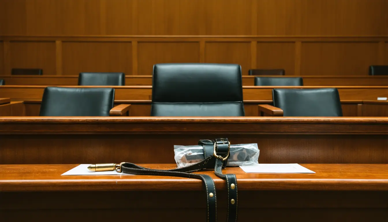 Illustration accompanying UBC scholar Sara Gordon argues courts overrate sniffer dogs, bloodstain analysis and bullet matching