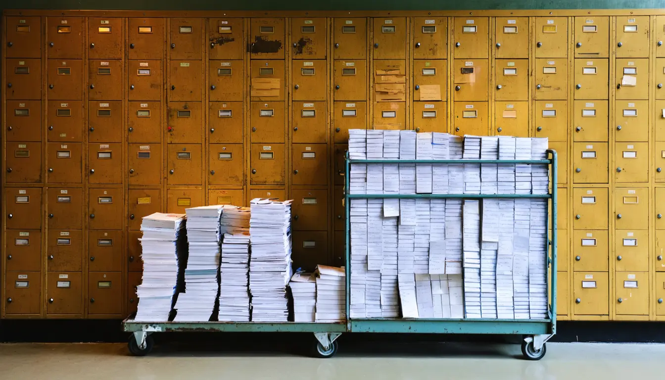 Illustration accompanying arXiv limits researchers to two submissions a month to protect its volunteer moderators