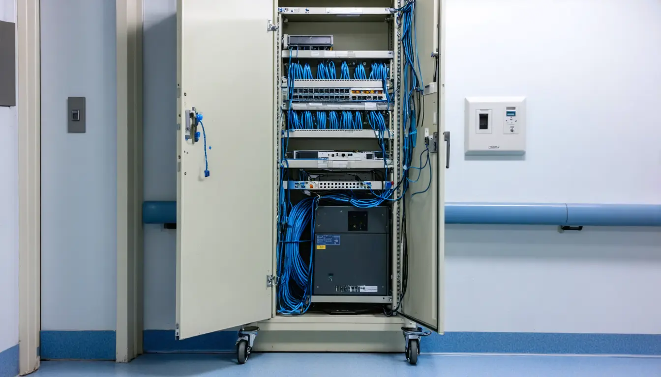 Illustration accompanying Belarusian Cyber Partisans spent nearly two years inside a Russian healthcare network, Solar says