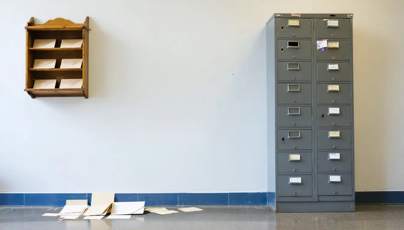 Illustration accompanying Bromcom removes a legacy SSO registration feature after a breach exposed users' email addresses