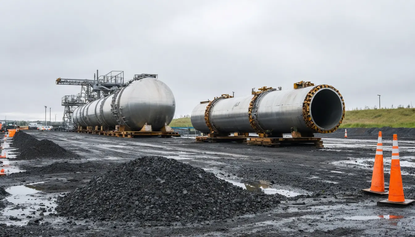 Illustration accompanying Korea added nuclear reactors and Alaska LNG to its $200 billion U.S. plan without feasibility reviews