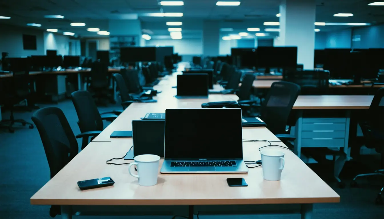 Illustration accompanying Complacent developers outnumber unhappy ones in Stack Overflow's survey of 30,903