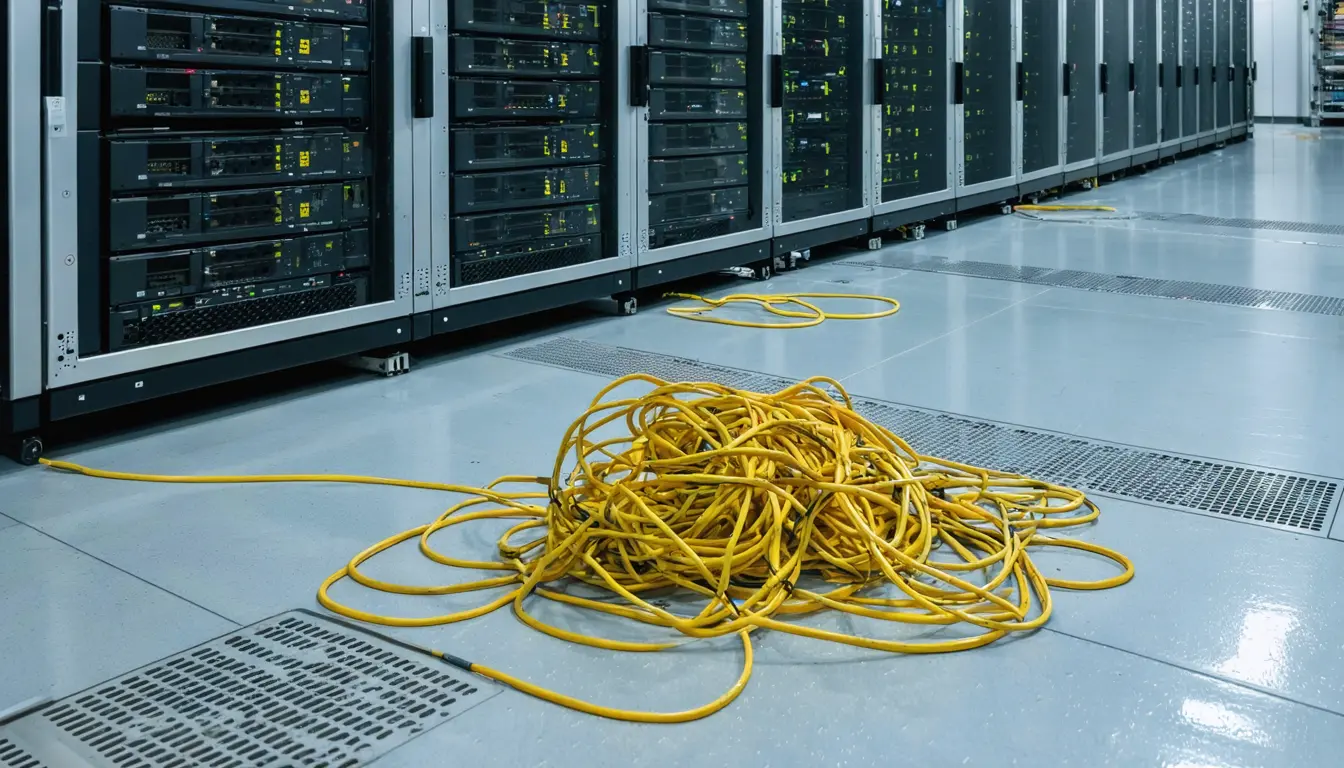 Illustration accompanying Dell's answer to agents burning tokens on every query arrives in the first half of 2027