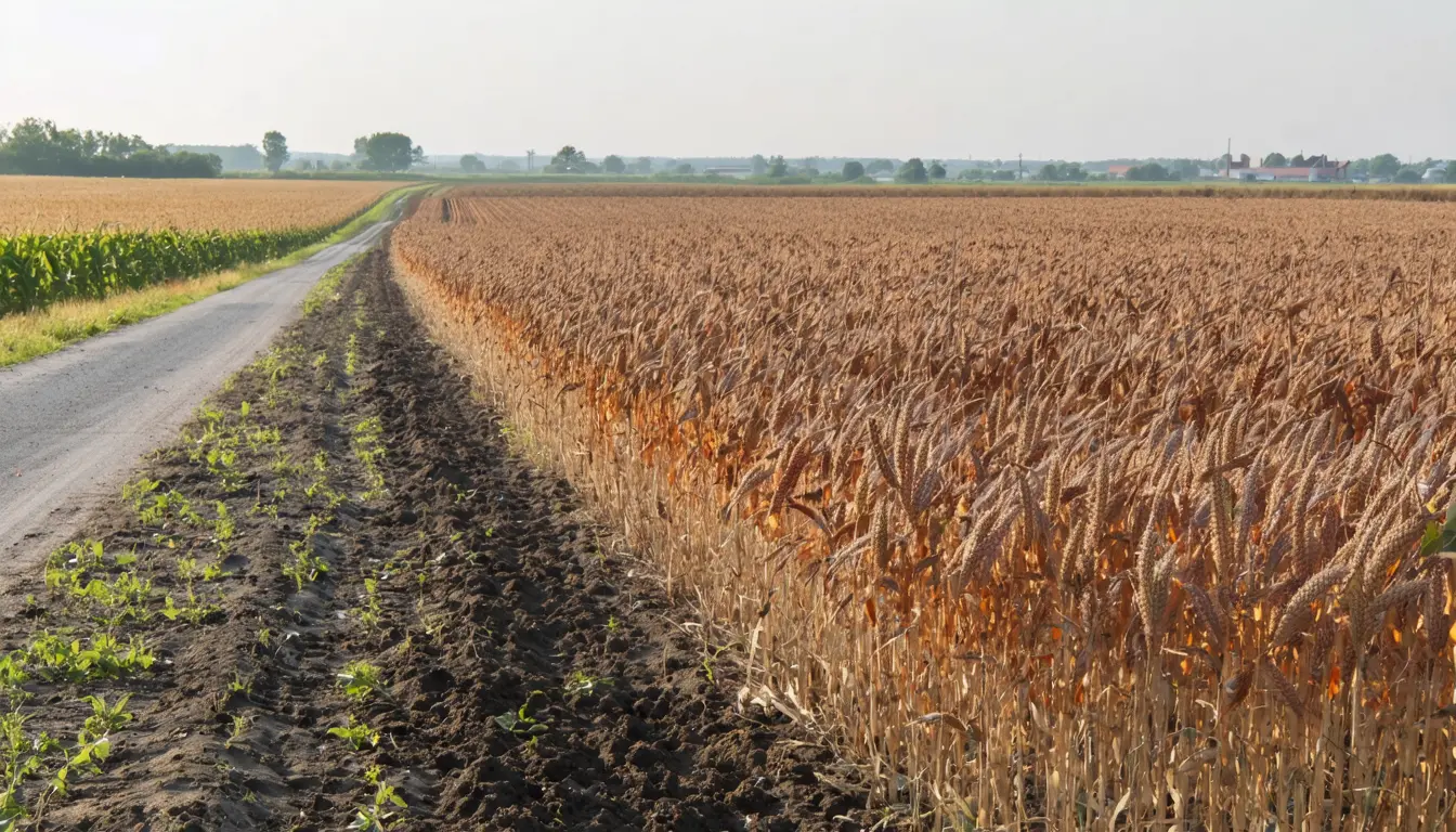 Illustration accompanying European sorghum yields rise 13 to 27% in INRAE and AgroParisTech warming simulations