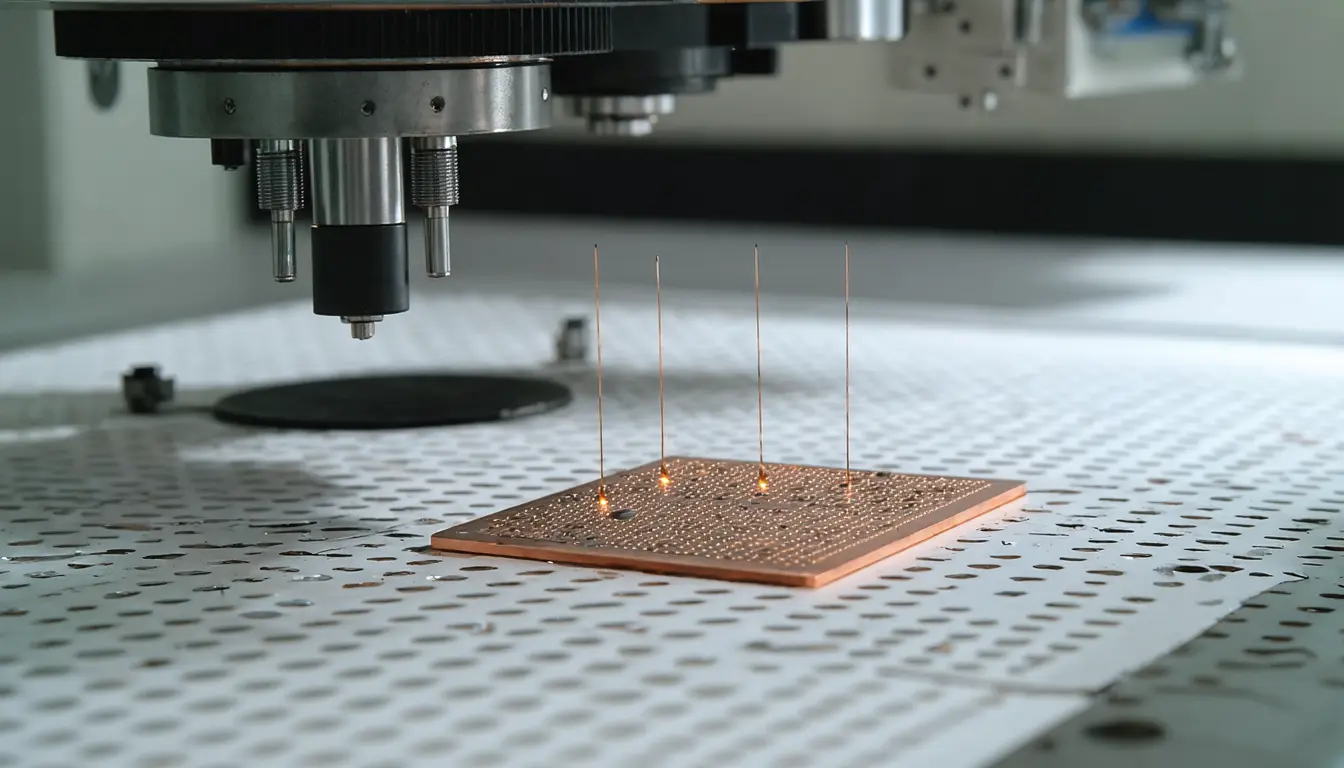 Illustration accompanying JQI-led team builds a chip frequency comb driven by two lasers in a microring