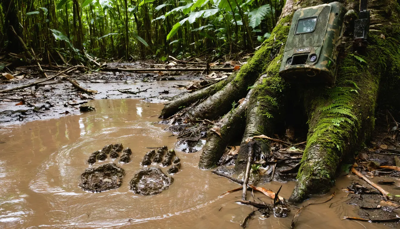 Illustration accompanying Sumatran rhinos fall to fewer than 50 from an estimated 300 in 1998