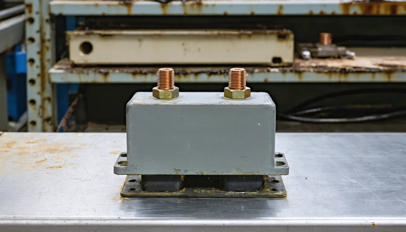 Illustration accompanying Atomic Machines tests its tooling-free factory claim on a 150-amp relay