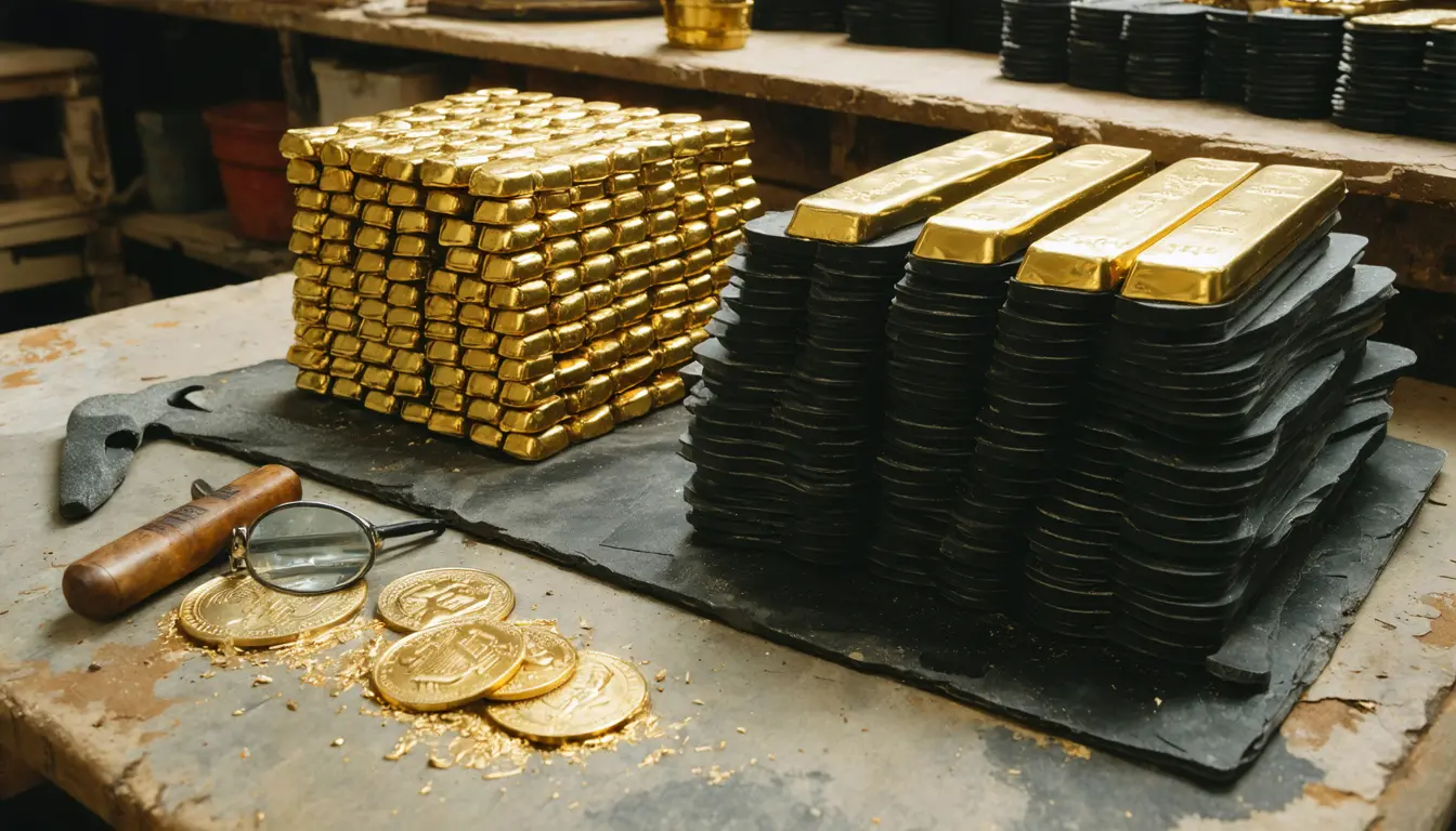 Illustration accompanying In its first full month, Kalshi's 15-minute gold market outtraded Ether by 70%