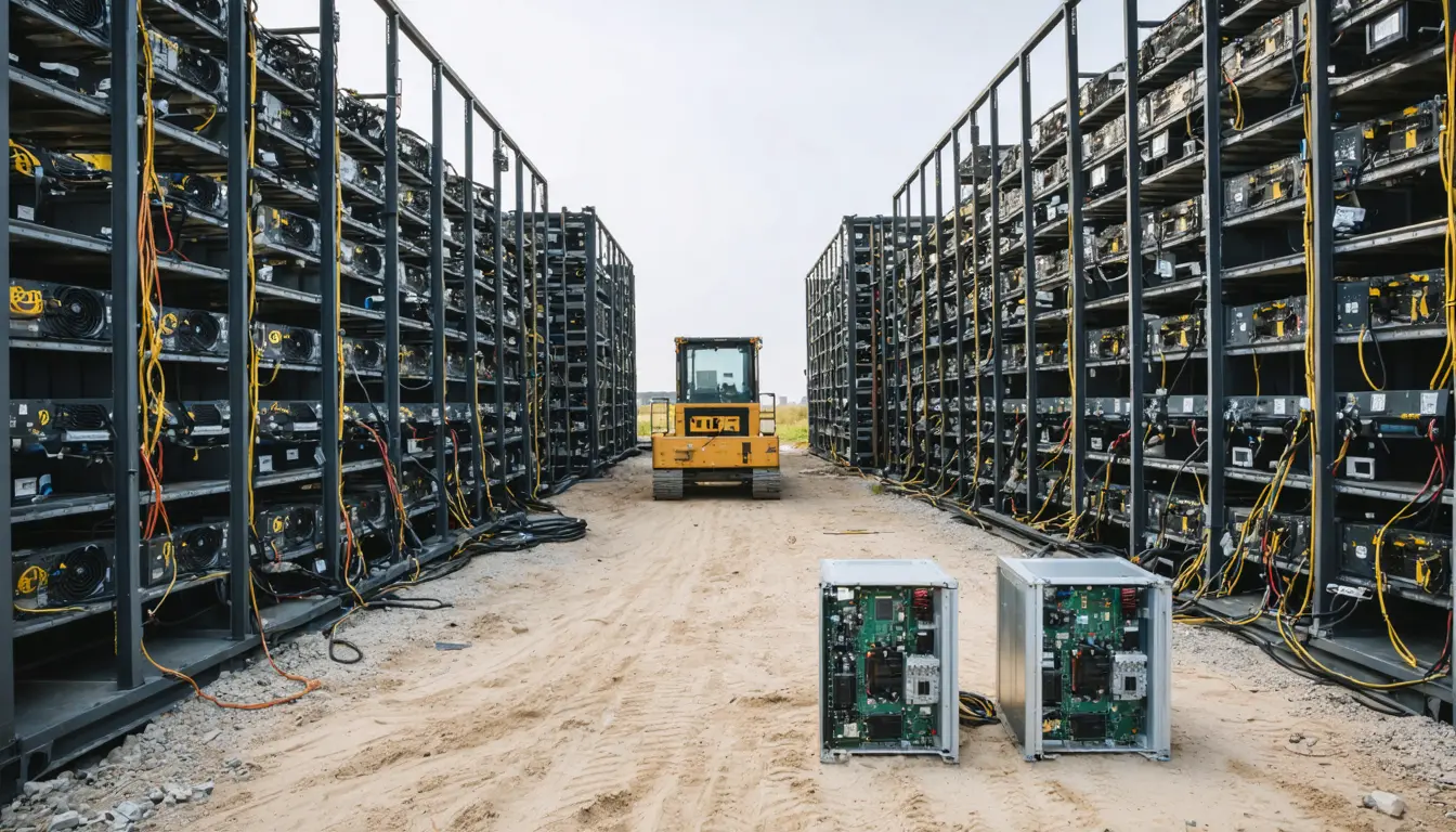 Illustration accompanying Oil and Treasury yields tipped crypto into a $403 million long liquidation