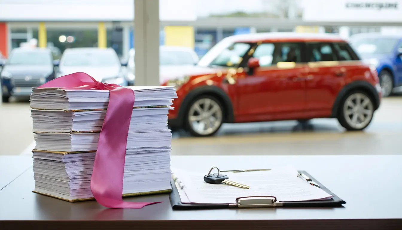 Illustration accompanying Volkswagen's UK finance arm falls to a £352.9m loss on a redress bill it is challenging in court