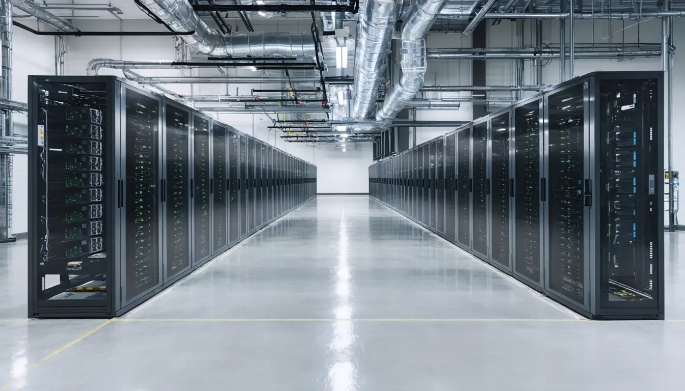 Illustration accompanying CoreWeave leases 240MW in Navi Mumbai to put Vera Rubin GPUs in India from mid-2028