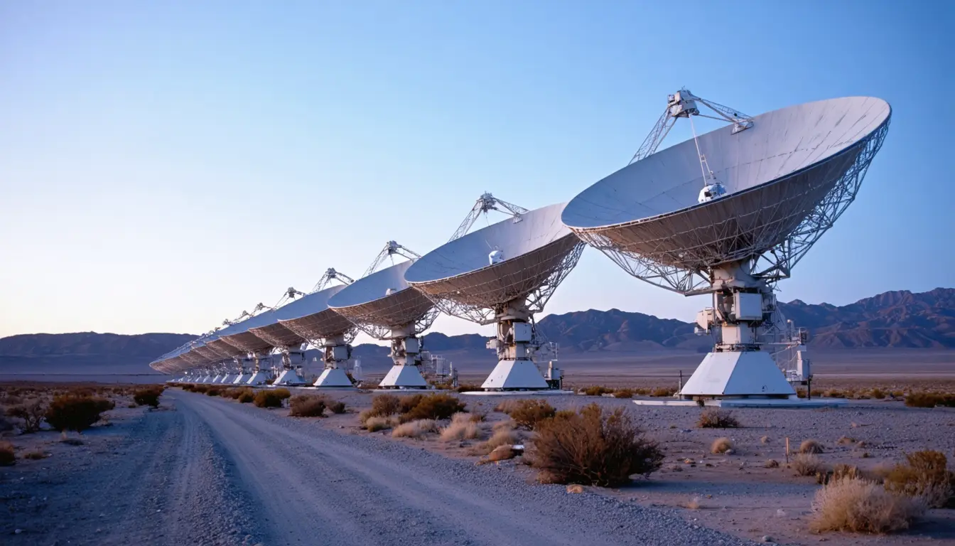 Illustration accompanying Astronomers confirm a redshift-4.946 radio galaxy that may be the most powerful known