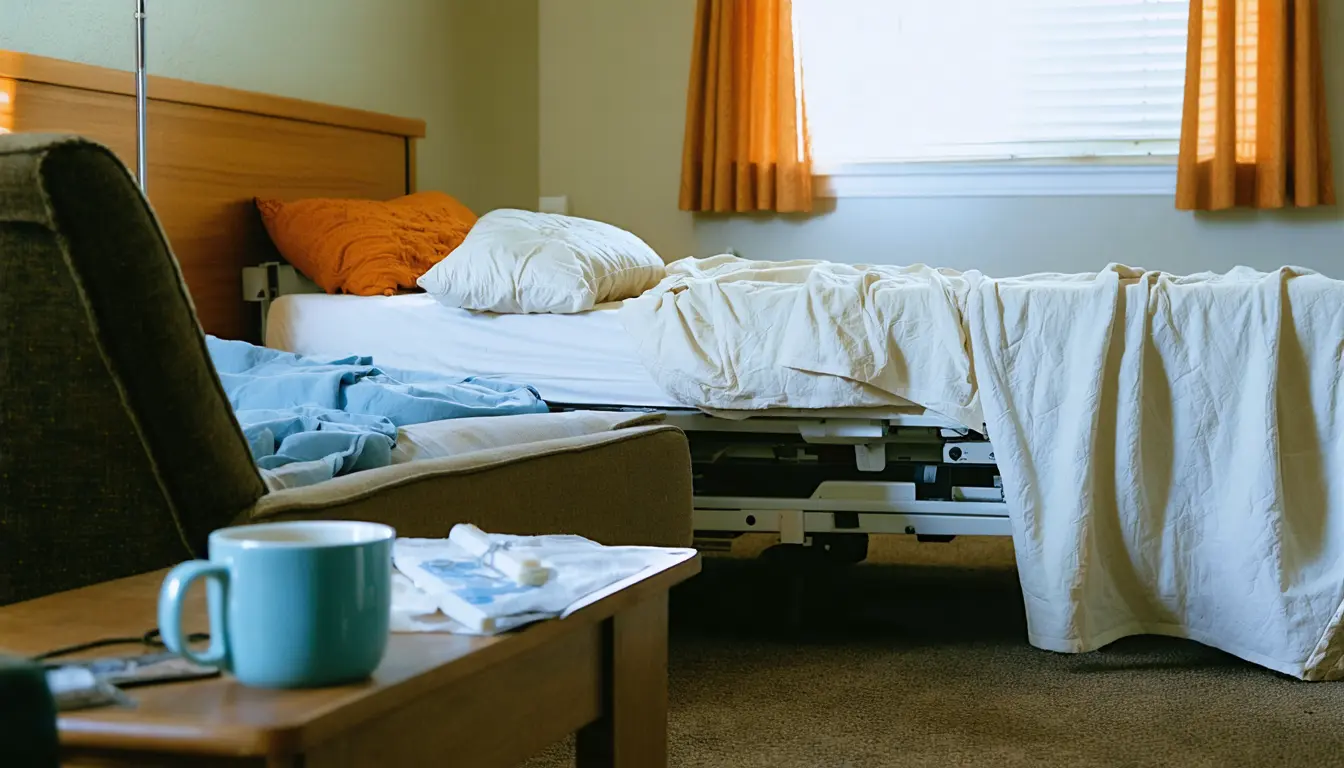 Illustration accompanying Follow-up studies largely fail to reproduce the 1999 finding that strained caregivers die sooner