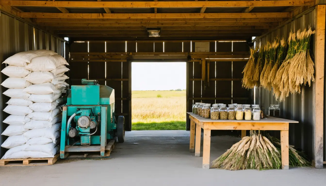 Illustration accompanying Interviews find separate commercial and tribal native seed systems on the Northern Great Plains