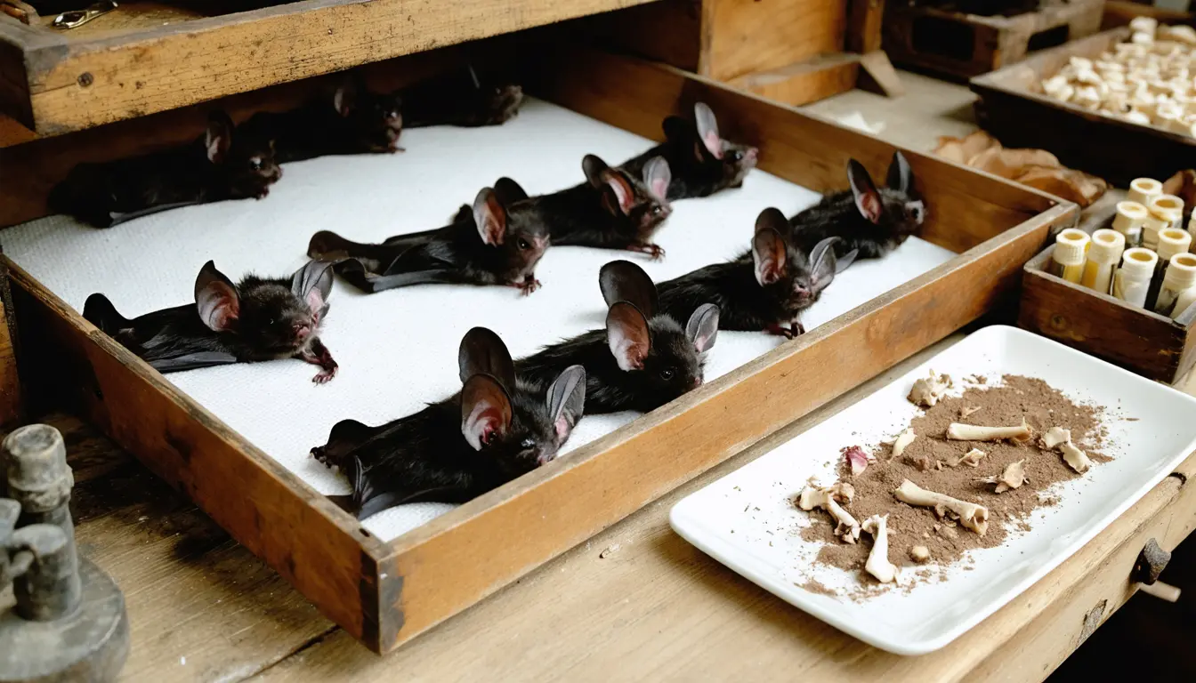 Illustration accompanying Southwestern spotted bats carry the most genetic diversity among 121 bats sampled over two millennia