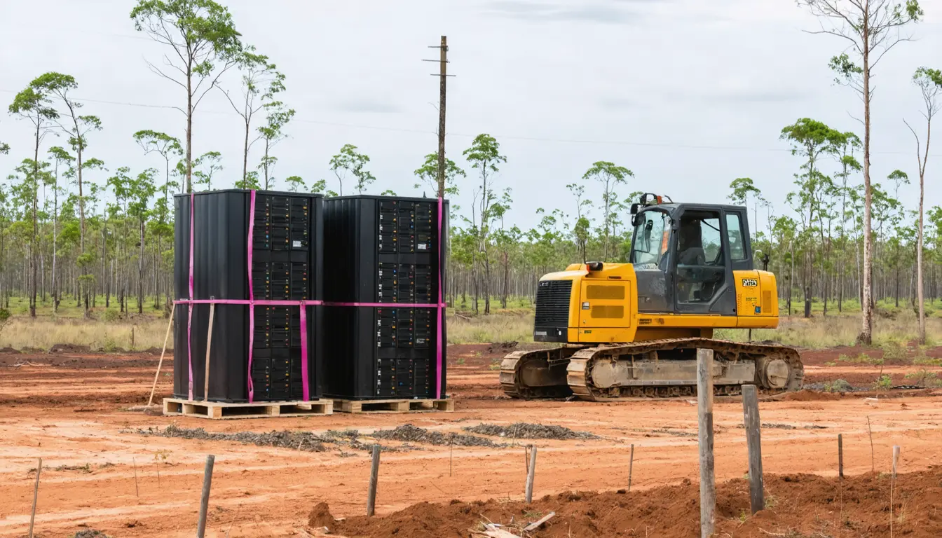 Illustration accompanying Northern Territory EPA pauses the 19,150-hectare Project Ares data centre over gaps in its environmental plans