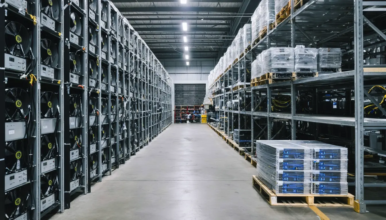 Illustration accompanying Bitcoin miners cut reserves by more than a third to 1.19 million BTC