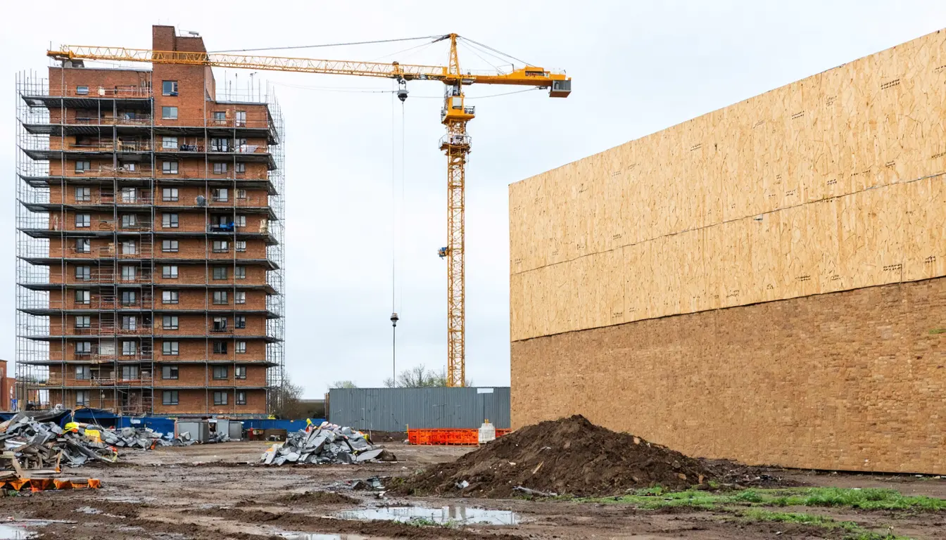 Illustration accompanying Taylor Wimpey and Berkeley pull back from new London housing over planning costs