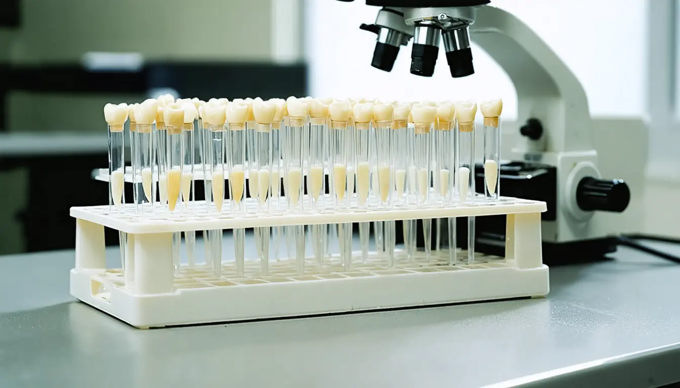 Illustration accompanying Baby teeth from autistic children hold higher levels of 19 potentially toxic chemicals in a small pilot
