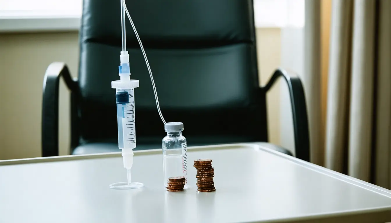 Illustration accompanying CMS proposes narrowing the 340B markup that can push coinsurance above a hospital's drug cost