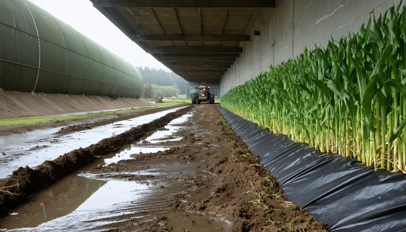 Illustration accompanying Co-digesting crops with manure cuts a modeled dairy digester's break-even support from 47% to 4%