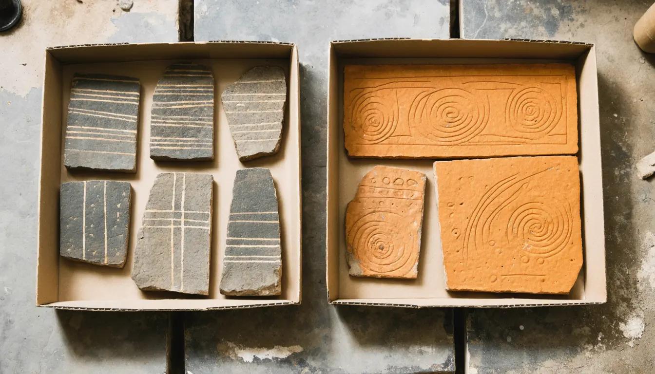 Illustration accompanying Pottery model finds Neolithic complexity pushed decoration styles in opposite directions in Germany and Ukraine