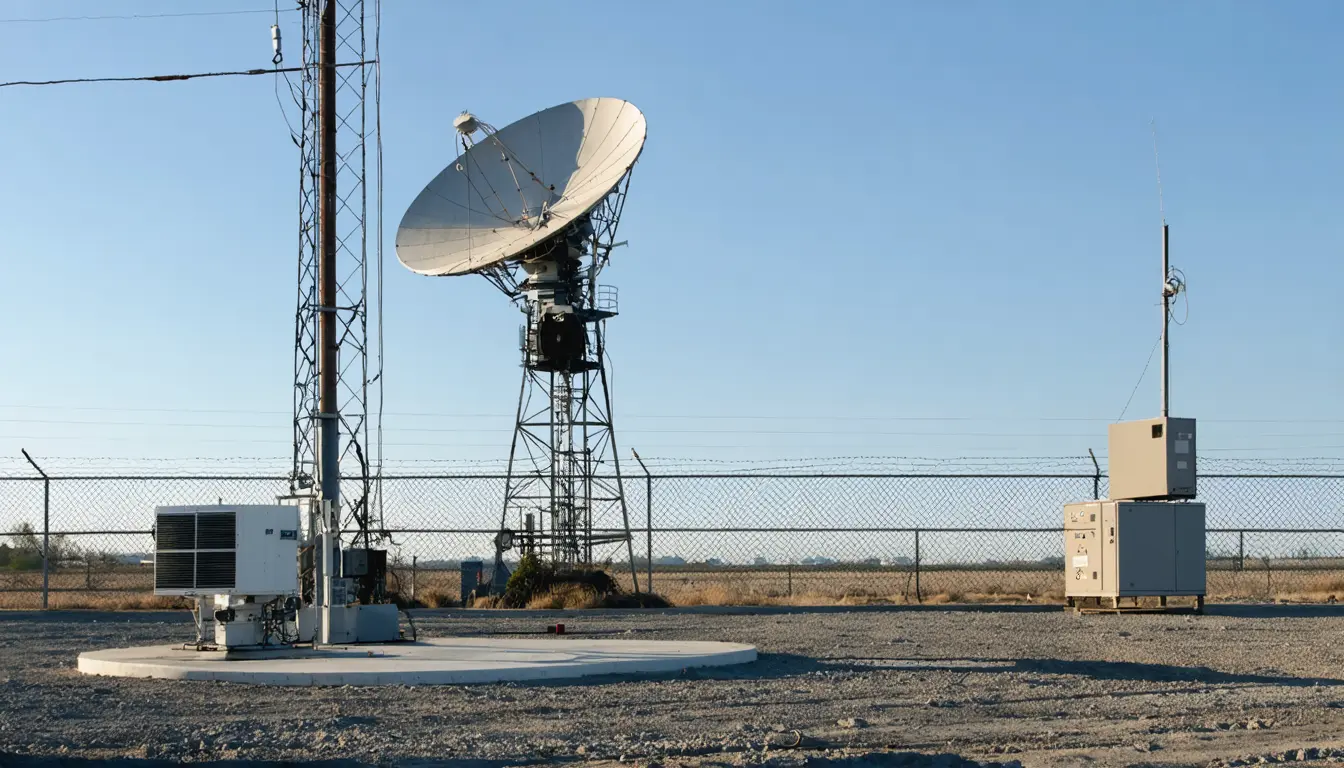 Illustration accompanying SpaceX's low-band spectrum deal sends AT&T and T-Mobile down about 9%