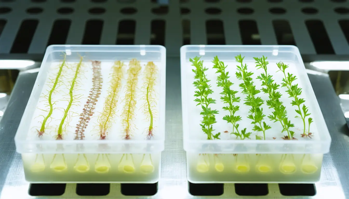 Illustration accompanying Arabidopsis needs its root bacteria to turn pH-matched coumarins into usable iron