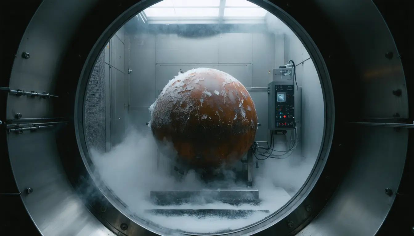 Illustration accompanying Webb watches water clouds thicken and thin on the coldest known brown dwarf