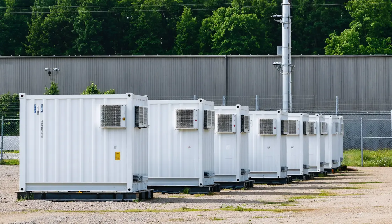 Illustration accompanying Four-hour batteries undercut open-cycle gas peakers in all 43 markets Wood Mackenzie studied