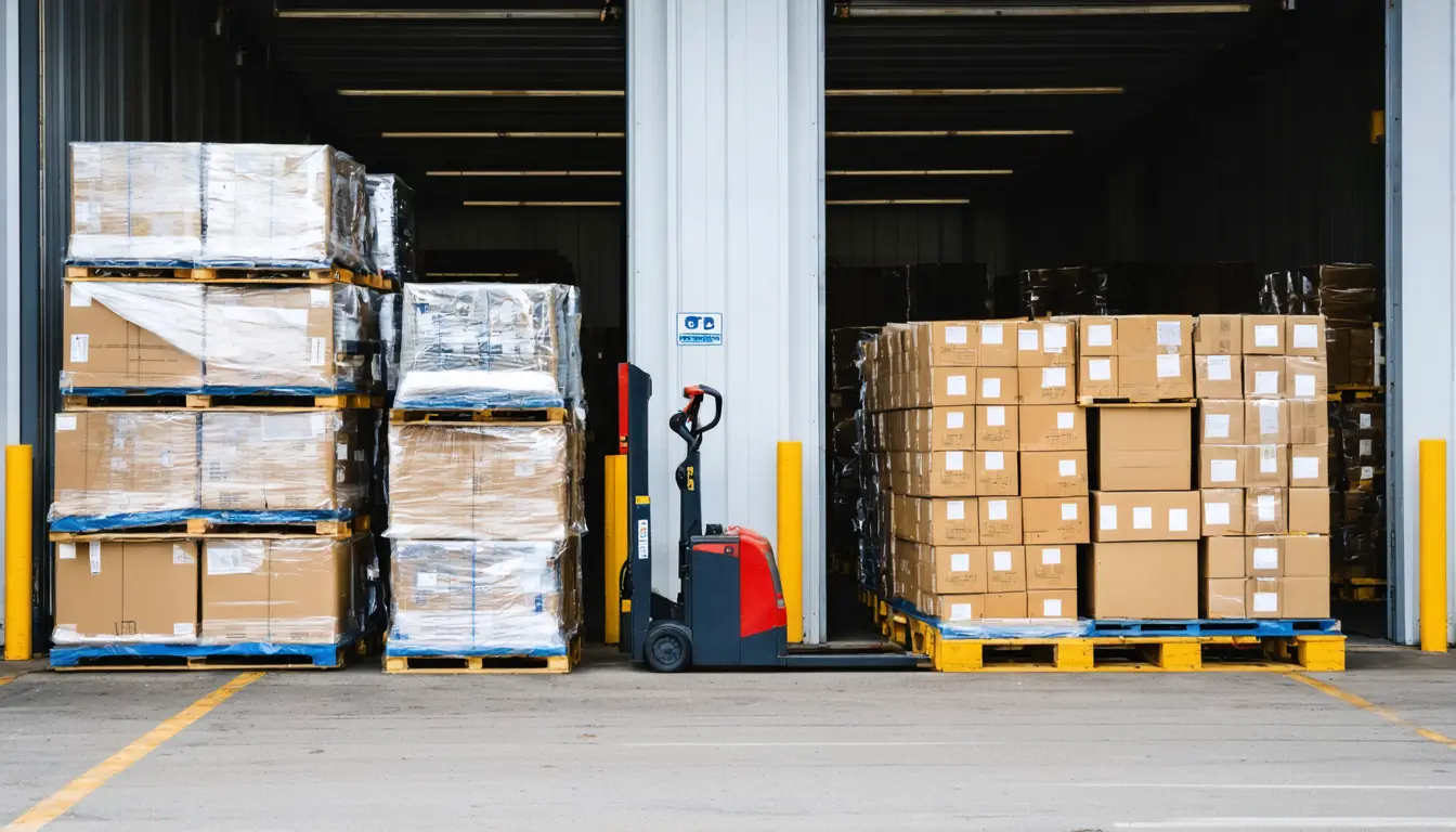 Illustration accompanying AI data-center buying drives record US chip imports as August trade deficit widens to $105.6B