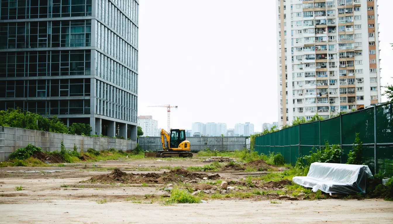 Illustration accompanying Korea's land ministry moves to lower the levies developers pay to turn office sites into housing