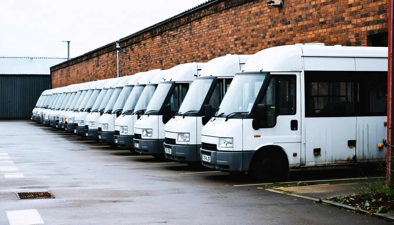 Illustration accompanying Diesel above £2 a litre stalls a cancer charity's switch to electric vans