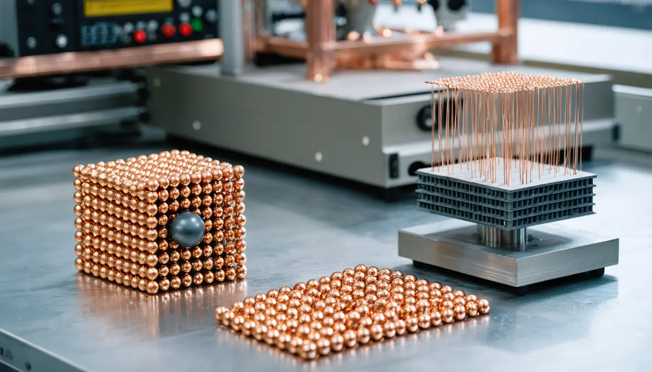 Illustration accompanying Caltech and Yale researchers calculate the Kondo effect from real materials' atomic structure