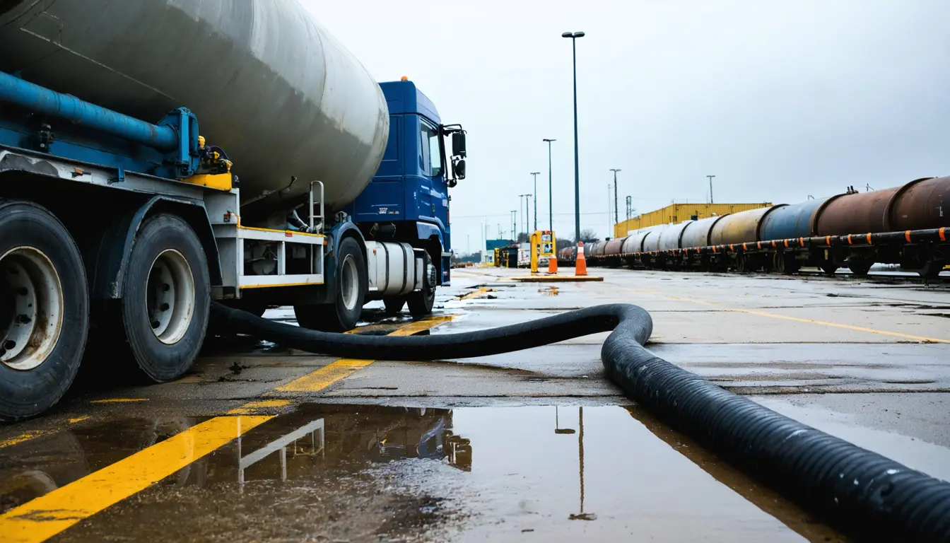 Illustration accompanying ICE gasoil futures fell 4.3% to $1,419.5 a ton after Trump said Russia would supply diesel