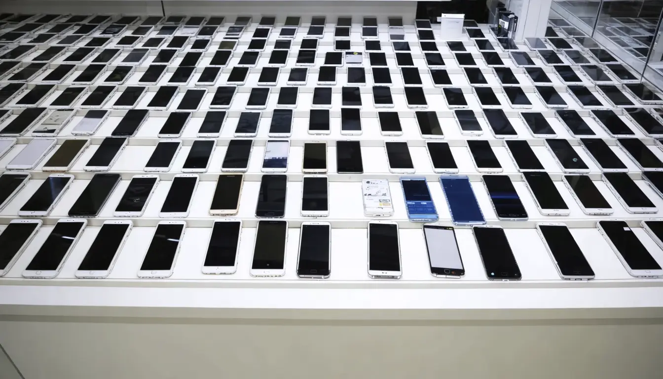 Illustration accompanying Samsung puts age, residence, Android 13 and identity checks between 82 million Galaxy phones and USDC