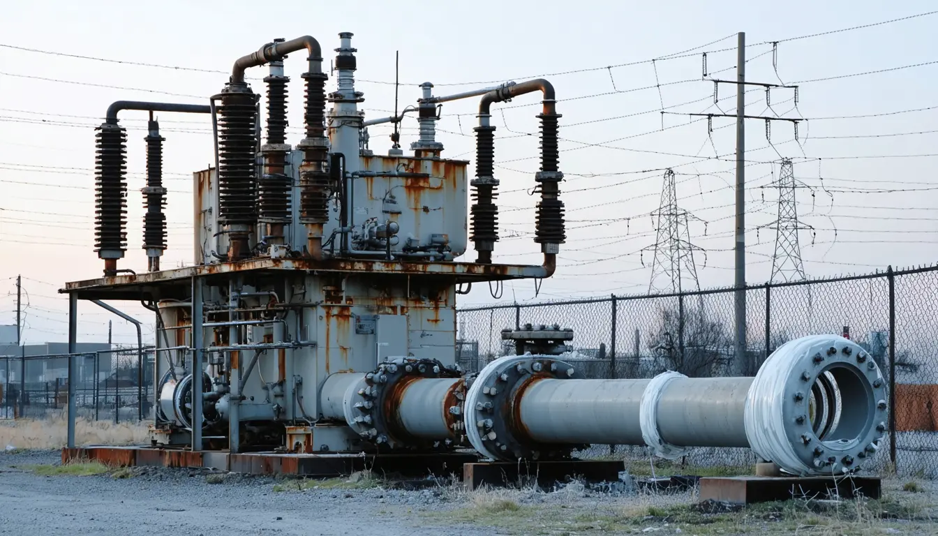 Illustration accompanying Zelenskyy says Russia hit a Kharkiv power plant and a gas site after Trump declared an energy ceasefire