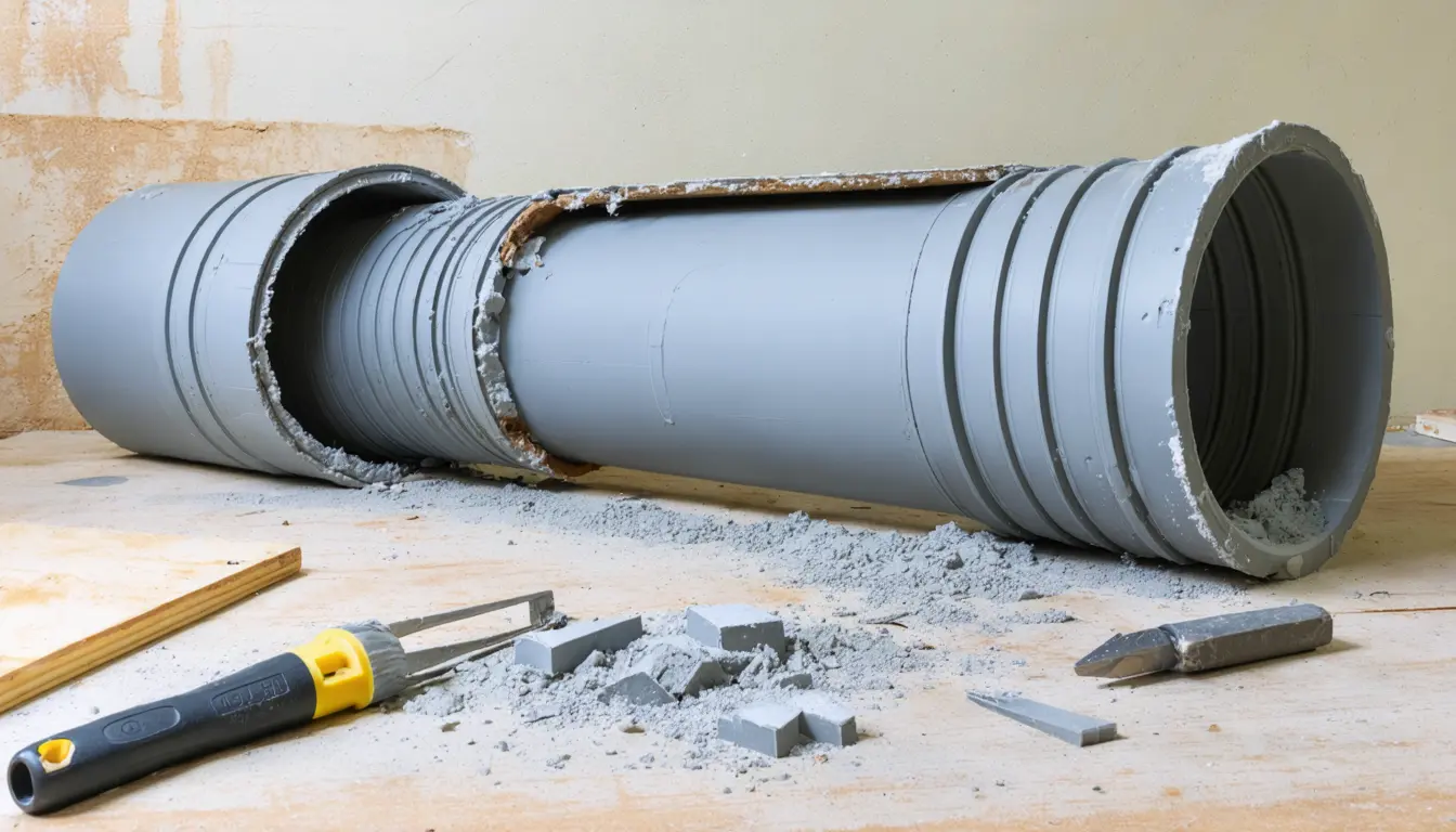 Illustration accompanying A sonic black hole printed on its own can be inserted into an existing duct to cut echoes