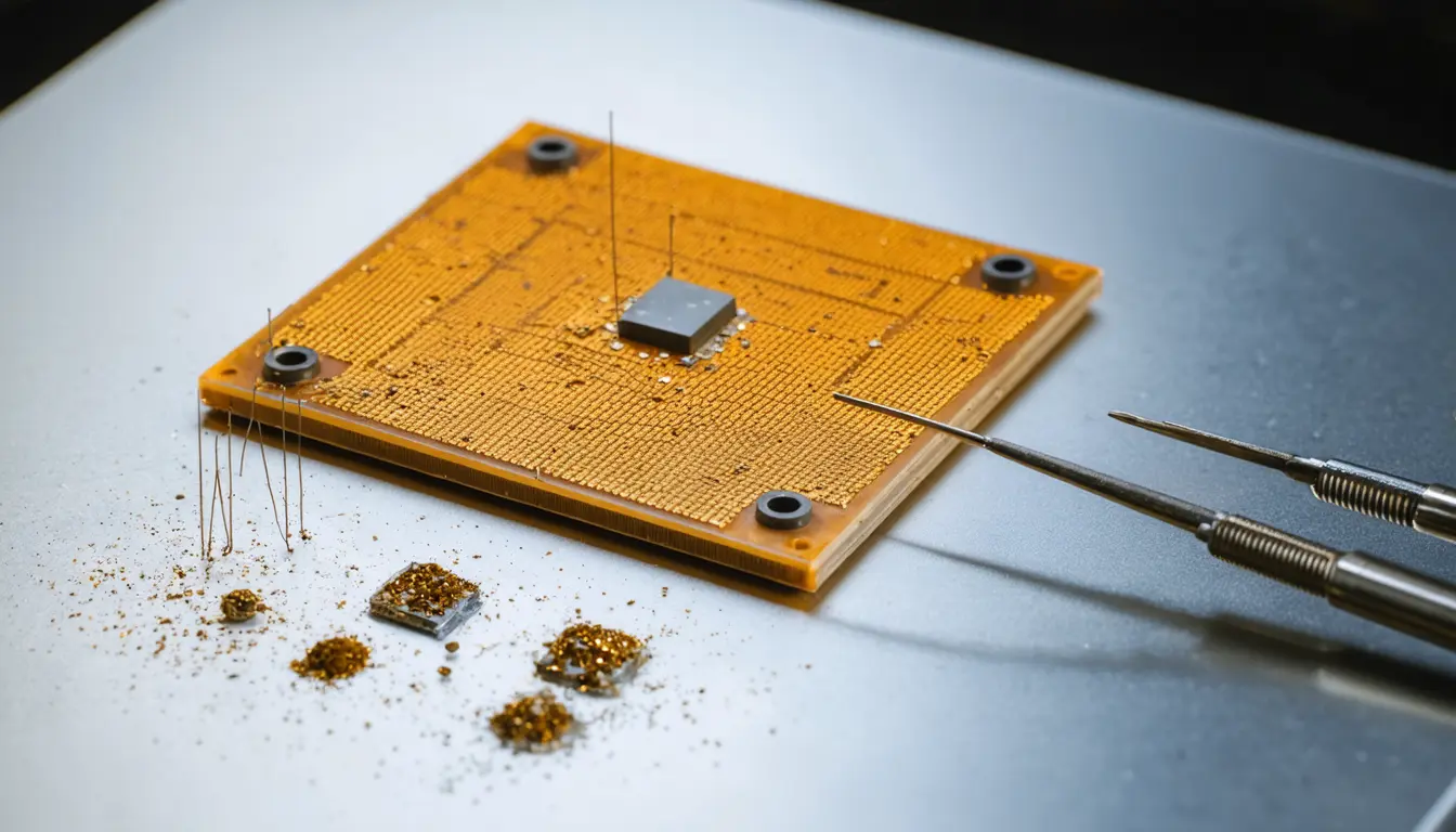 Illustration accompanying Iron atoms give an air-stable 2D semiconductor magnetism that a gate voltage can tune
