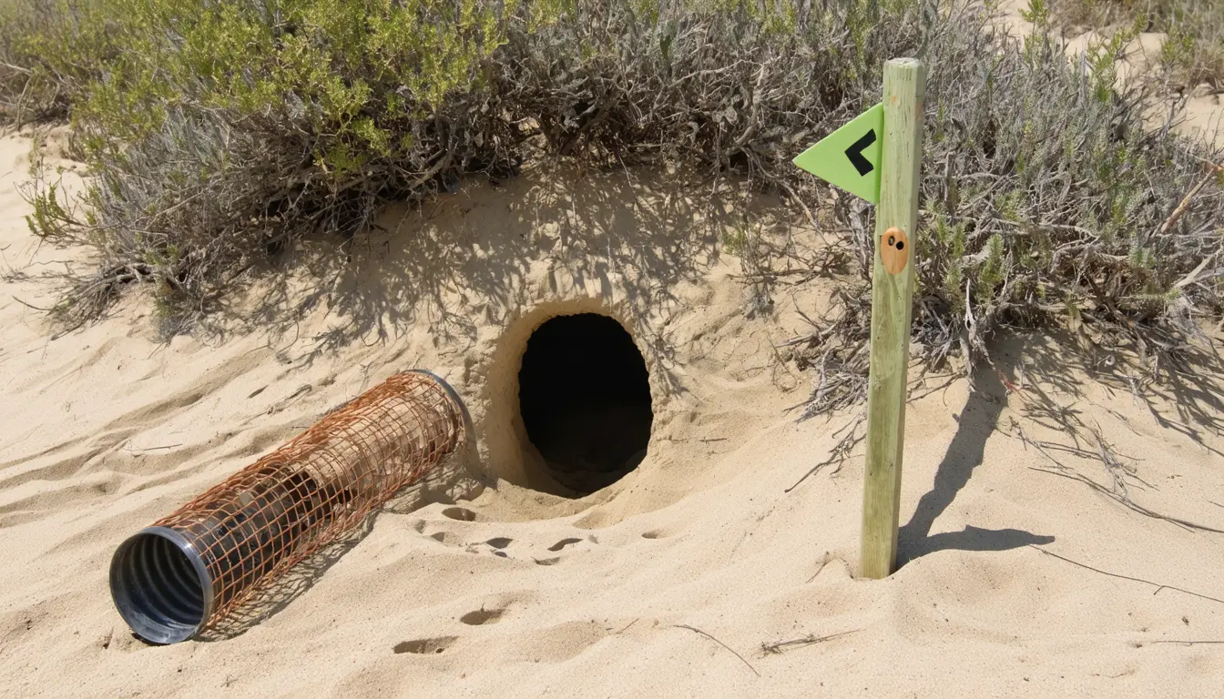 Illustration accompanying Reintroduced Pacific pocket mice are already breeding at Camp Pendleton's North San Mateo