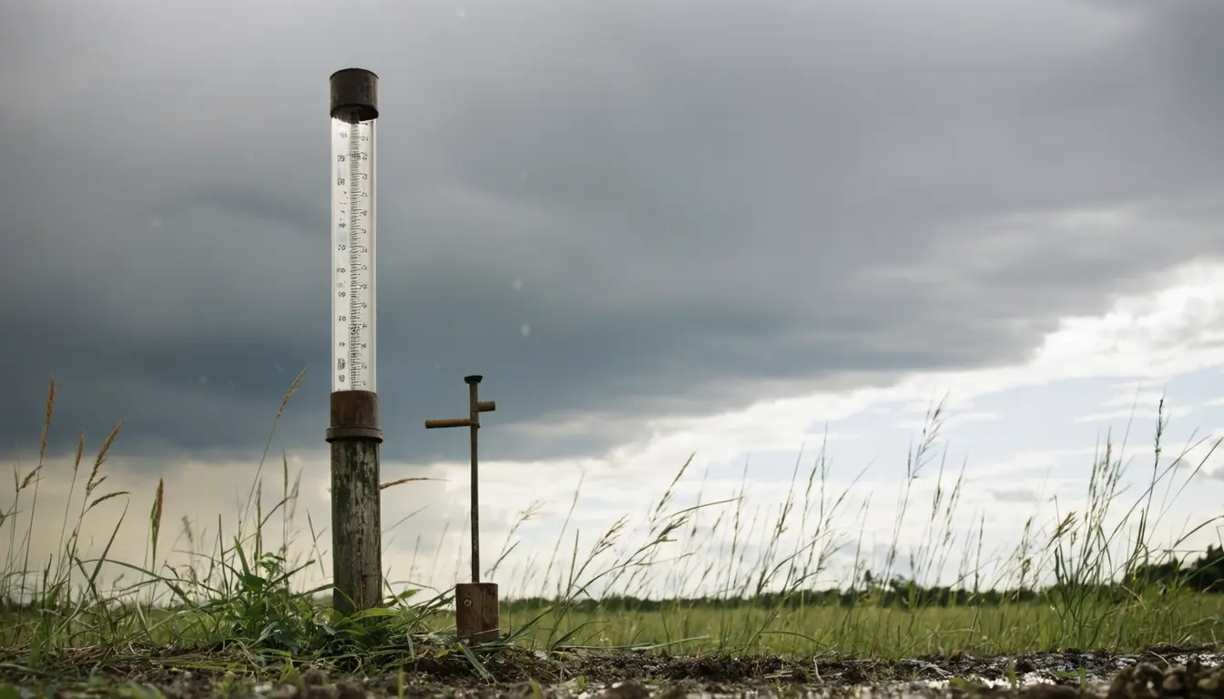 Illustration accompanying UCLA study attributes twice as much of 2024's record rain to warming as to El Niño