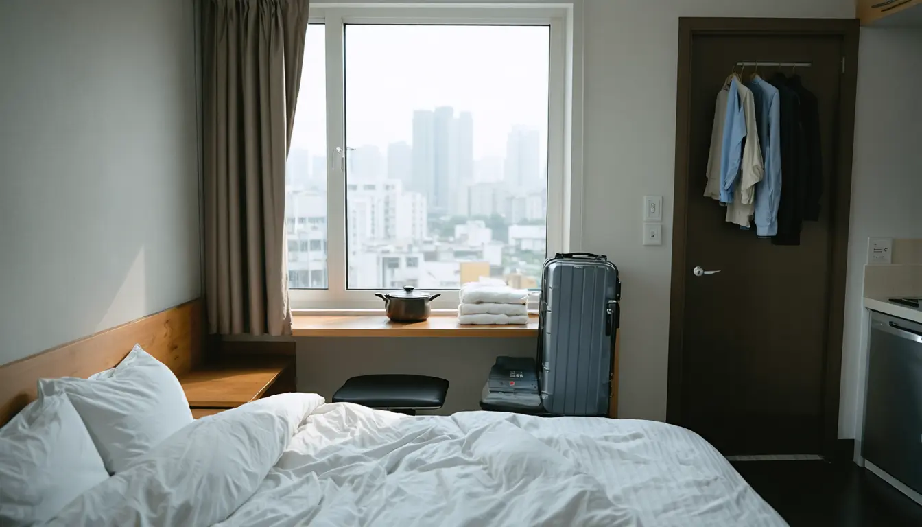 Illustration accompanying Hyatt and Ascott moved into Korean extended stay before the nomad visa grew to three years