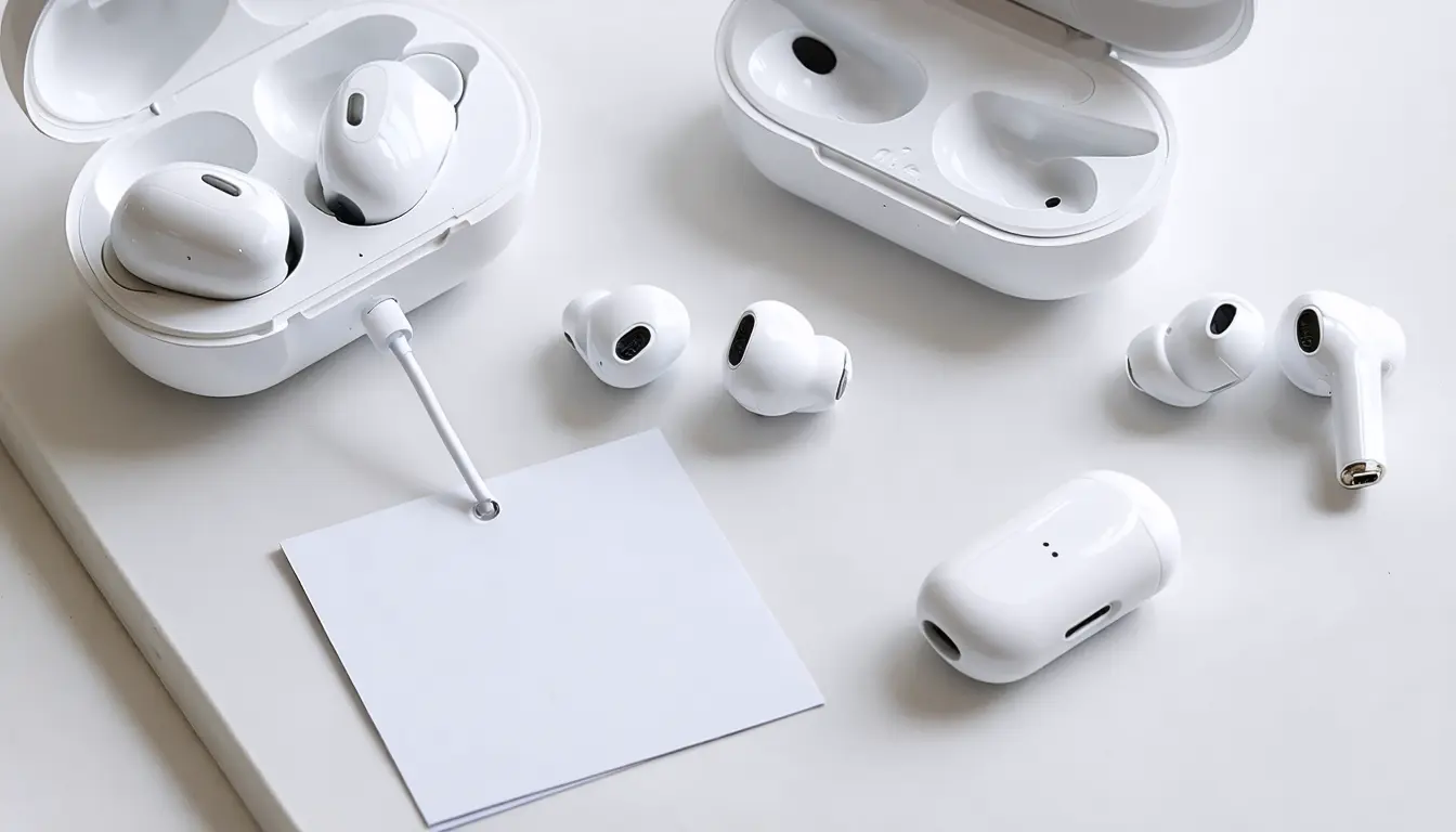 Illustration accompanying Apple sends AirPods beta build 9B5043a to eight listed versions without change notes